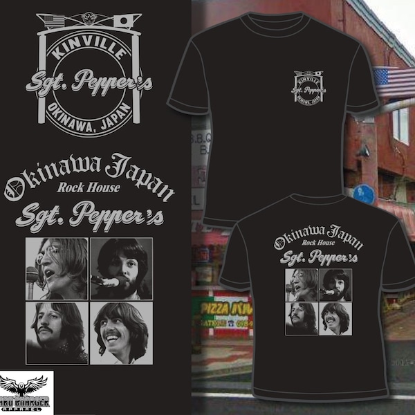 Sgt Pepper's Rock House Kinville Naha Okinawa Japan T-shirt