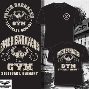 Patch Barracks Gym Stuttgart, Germany Brand New T-shirt