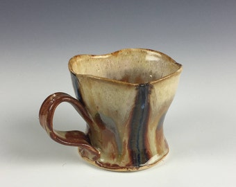 Ceramic stoneware pottery | handmade earthtone coffee tea mug | gift for her
