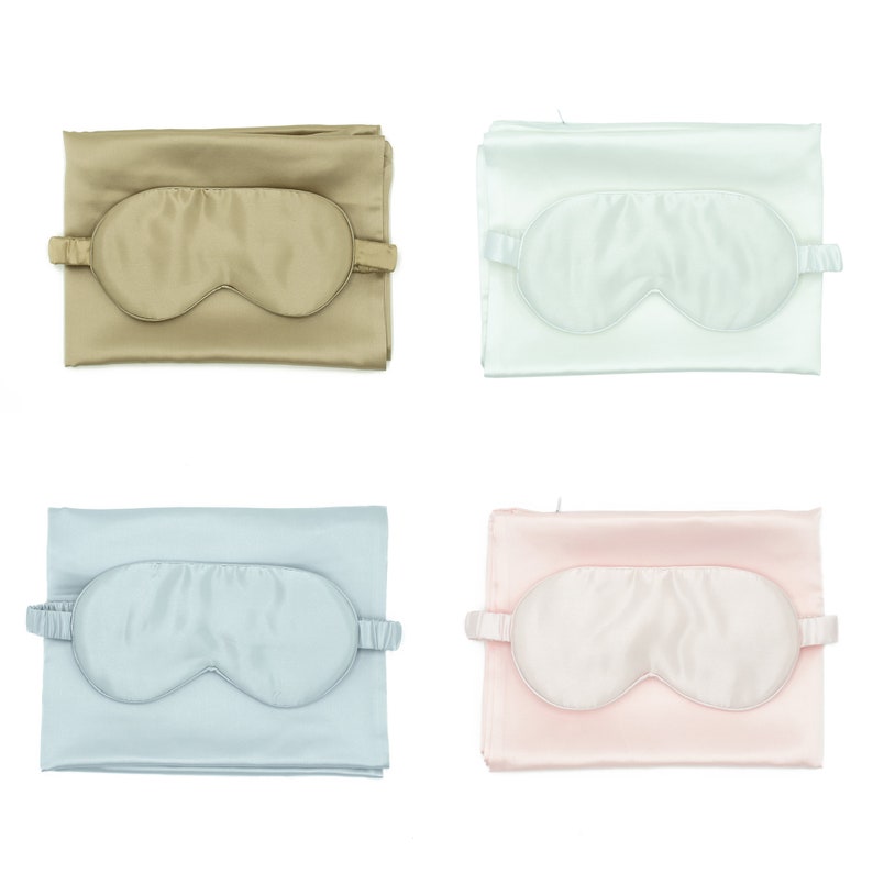 Mulberry Silk Pillowcase & Eye Mask Set in Quality Gift Box Etsy