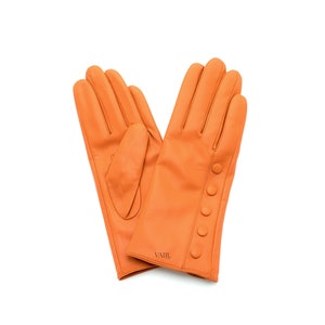 Real Nappa Leather Gloves with soft Cashmere lining Timeless by Juliette Vair