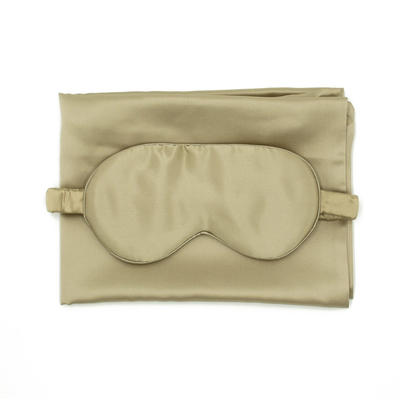 Mulberry Silk Pillowcase & Eye Mask Set in Quality Gift Box Etsy