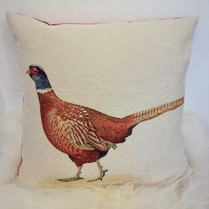 Pheasant Bird Cushion Cover