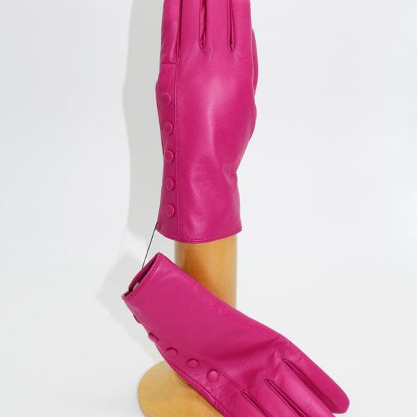 Cashmere Lined Ladies Real Leather Gloves