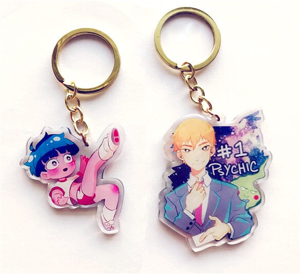 MP100 clear acrylic charms