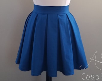 Custom Box Pleat Skirt From 17 to 20 Inches Long Any Size From Small to Plus Size Any Color Above the knee to Knee Length Etsy Canada