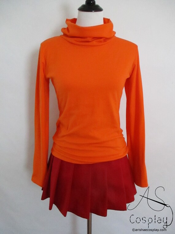 Plus size orange turtleneck shop