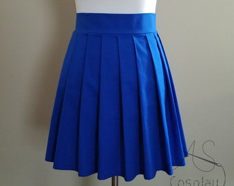 School Uniform Skirt - Custom Knife Pleat Skirt - Any Size from Petite to Plus Size - Lengths 17" to 22" - School Girl Pleated Skirt