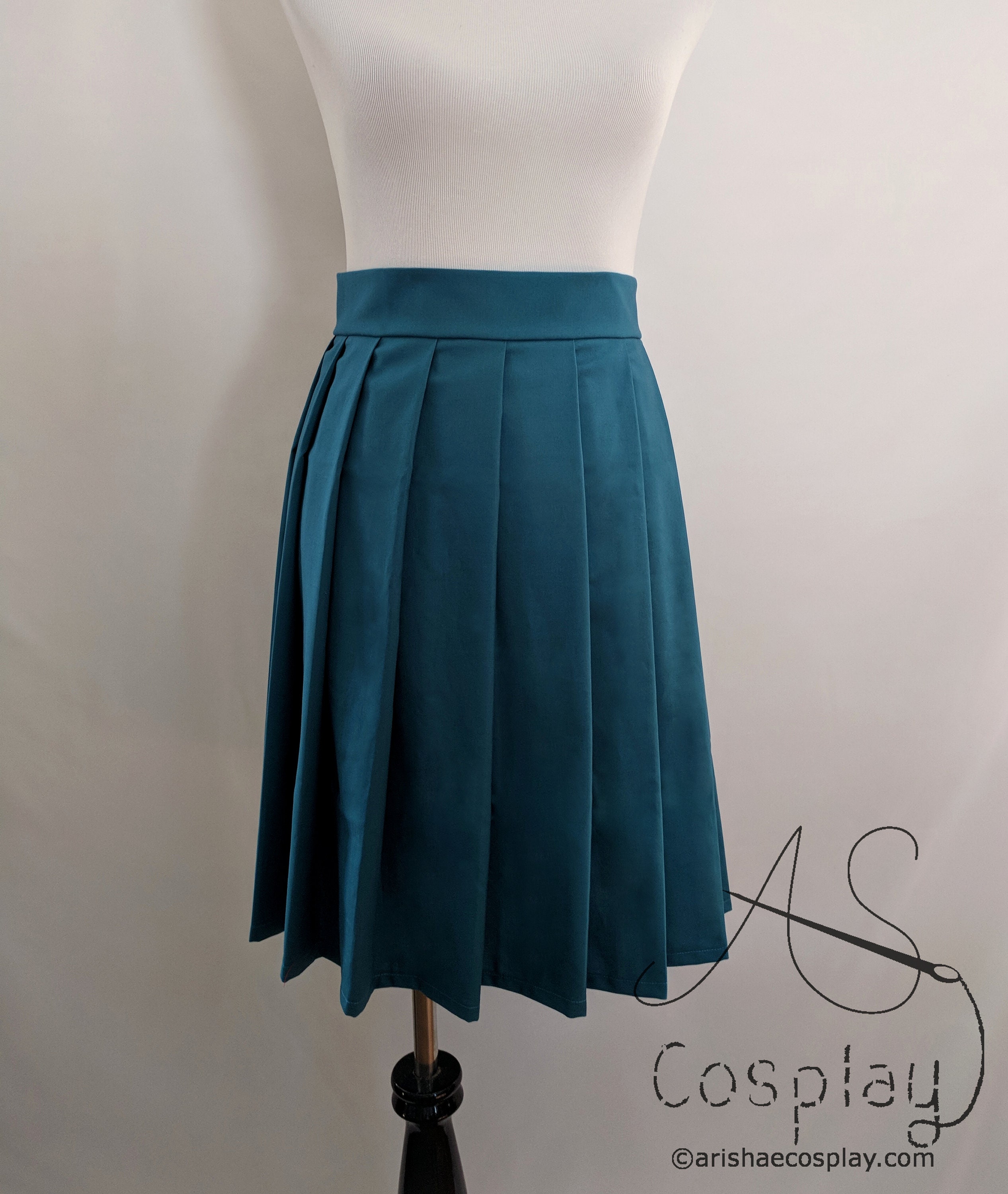 Jupe Longue Taille Haute Bleu Esprit Femme - 2523051-bleu00