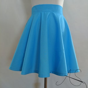 Circle Skirt Custom Full Circle Skirt Any Size/any Color Skater Skirt ...