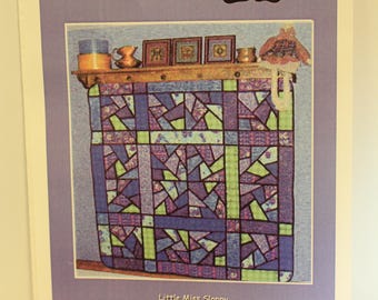 Purple Passion quilt pattern by Little Miss Sloppy