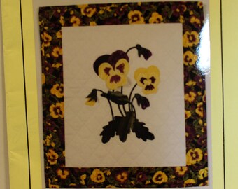 Petal Play 3-D Appli-bond Quilt Pattern by Joan Shay