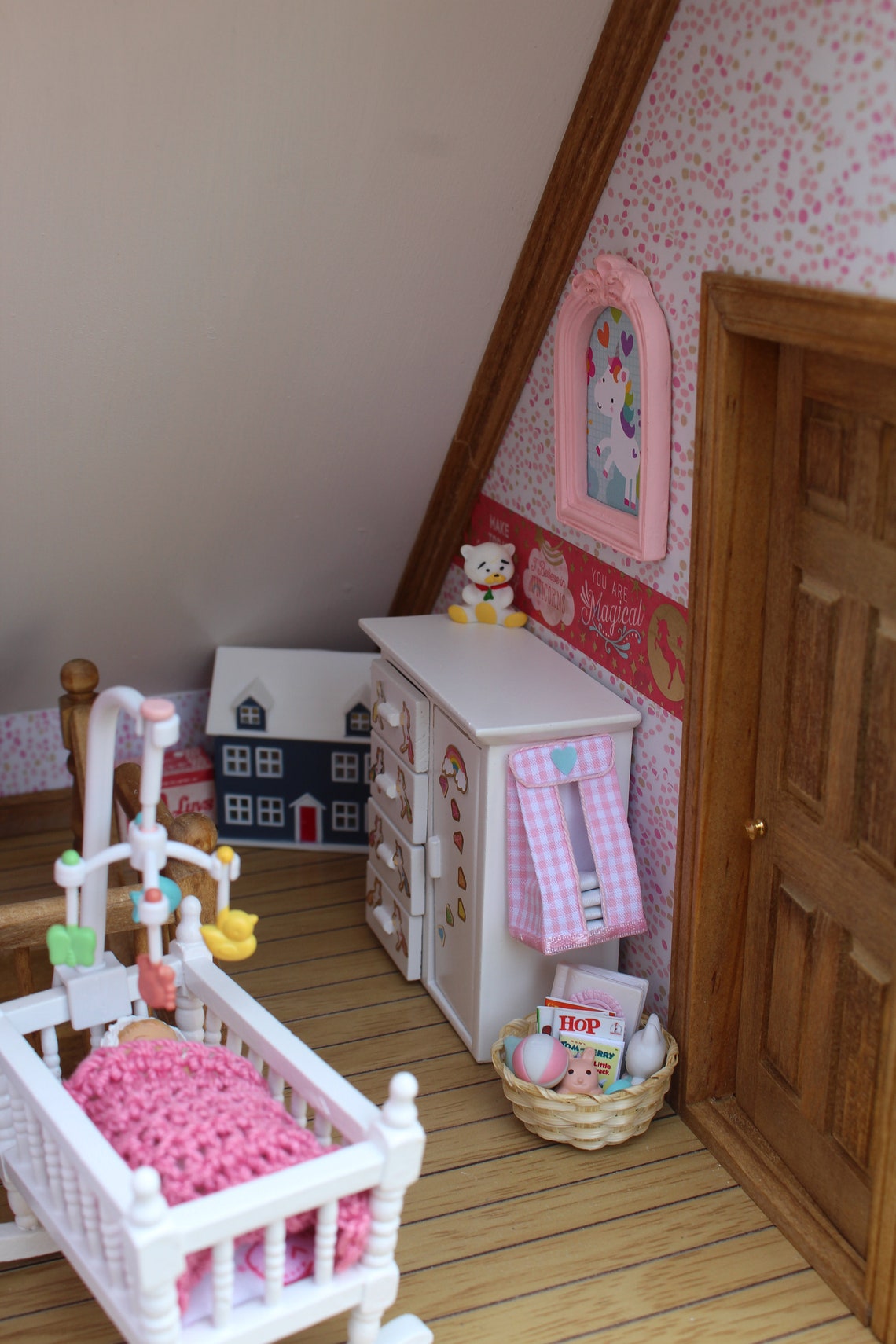 Finished Real Wood Toys Beachside Bungalow Dollhouse Etsy