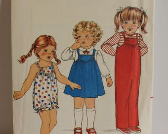 Butterick 4249 Child size 6x overall/jumper pattern
