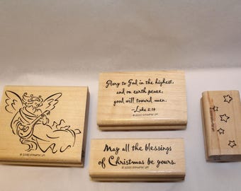 Stampin' Up Brushstroke Angel