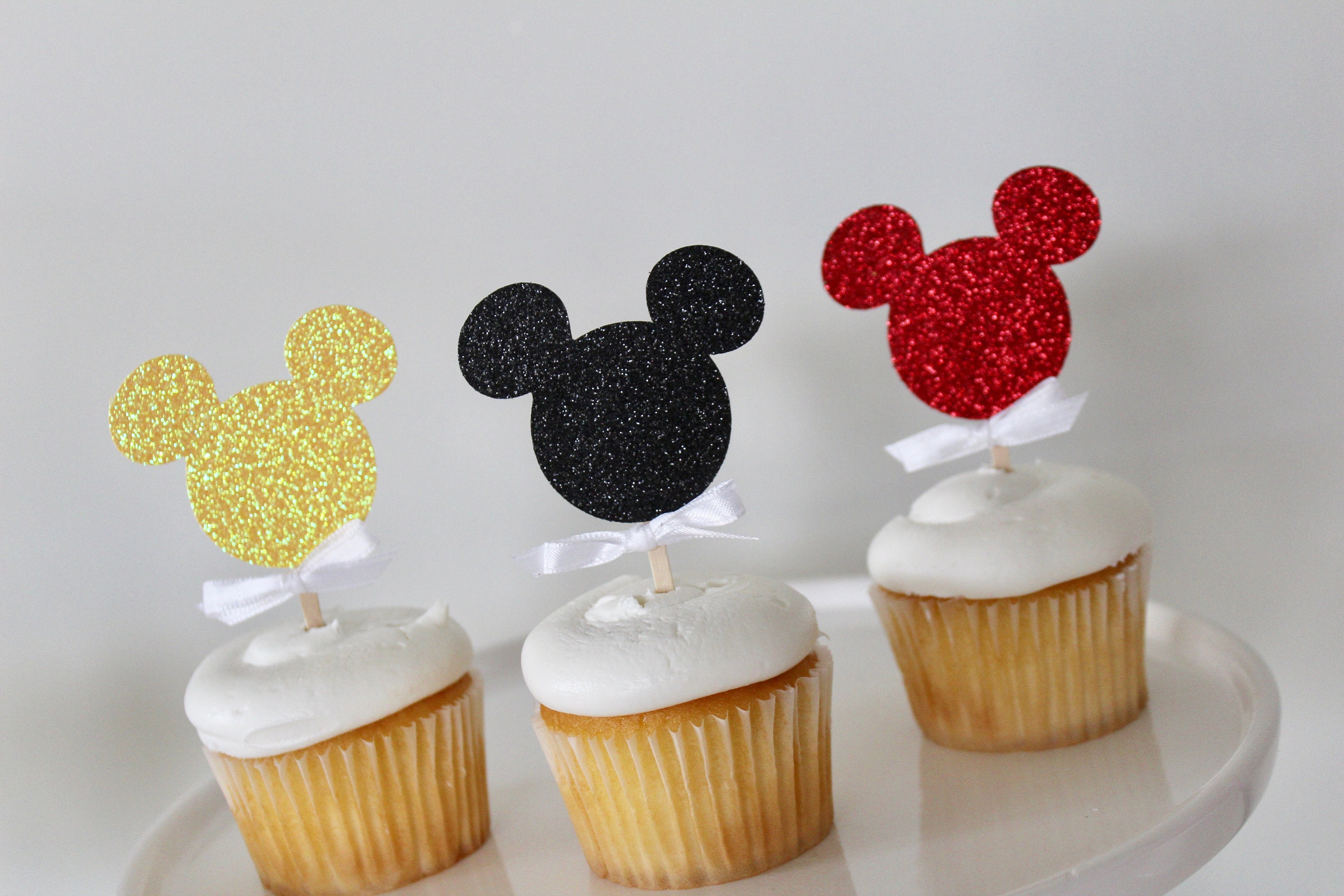 mickey cupcake toppers 1st