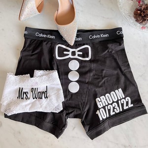 Couples Underwear Set His Lock Her Key His and Hers Matching Underwear Set  Cotton Anniversary Gift 