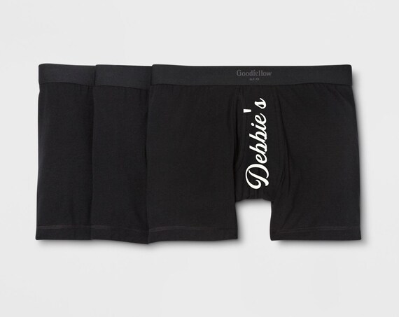 Personalize these Boxers with your name on the fly - Gift for Him - Boyfriend Gift - Husband Gift - Anniversary Gift - Valentine's Day Gift