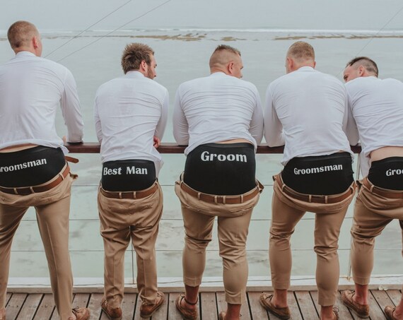 Groomsday Boxer Briefs | Hubby Briefs | Groomsman Briefs | Groomsmen Underwear | Best Man Briefs | Men's Wedding Day Accessory |