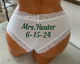 Personalized Panties