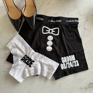 Calvin Klein and Victoria Secret Black Couples Best Tinder Match Ever  Personalized Boxer Briefs Personalized Panties FAST SHIPPING -  Sweden