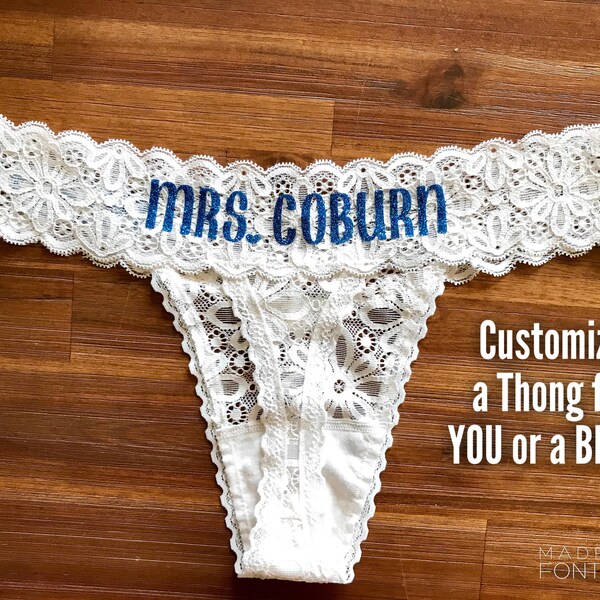 Brides Panties Etsy