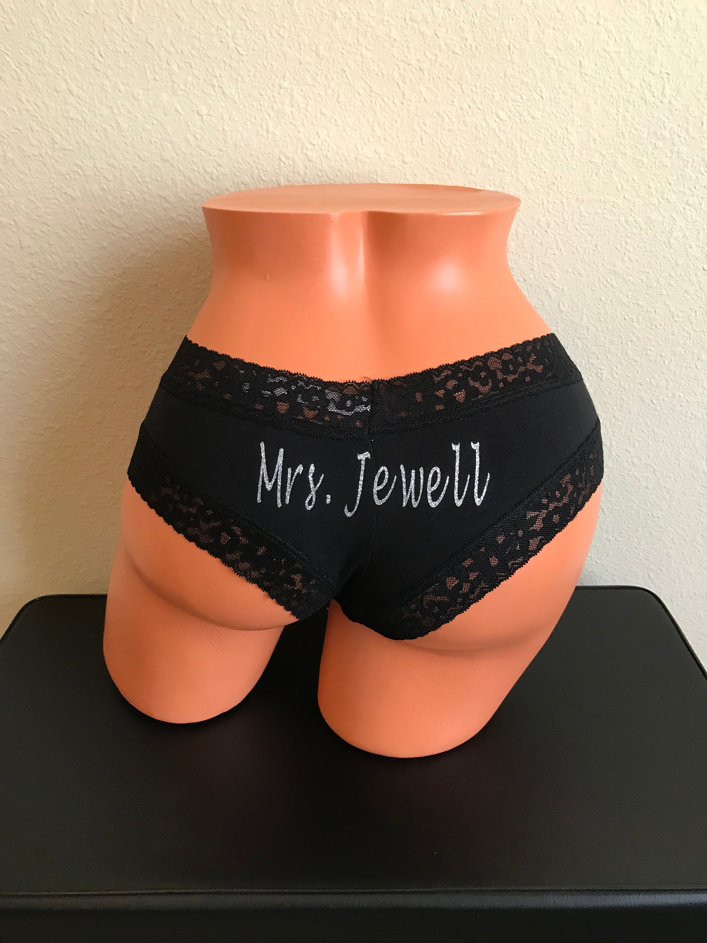 Mrs Custom Underwear Victorias Secret Personalized Panties Bridal Underwear 