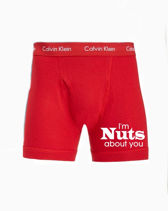 bescherming Ontevreden Herdenkings I'm Nuts About You Calvin Klein Boxer Briefs FAST SHIPPING - Etsy