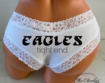 Tight end Victoria Secret all cotton Cheeky Panty * FAST SHIPPING * Good Luck Panties, Gift for Him, Stocking Stuffer Idea