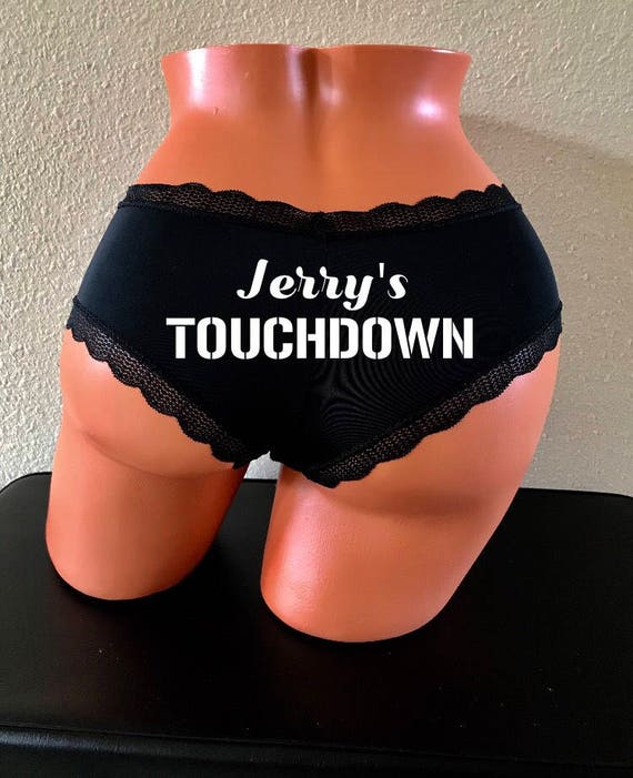 Personalized Touchdown cheeky panty