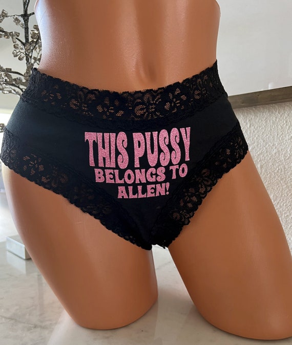 Personalize a Victoria Secret Black Cheeky Panty This Booty Belongs to FAST  SHIPPING Birthday, Bachelorette, Bridal Shower Gift -  Canada