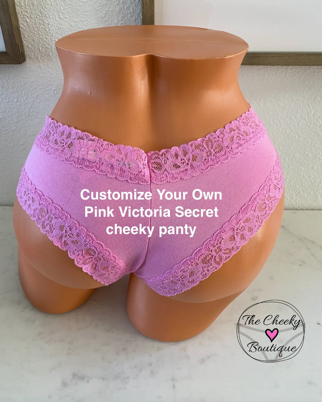 Personalized Victoria Secret Pink Cheeky Panties, Bachelorette Gift, Bridal  Shower Gift, Birthday Gift, Custom Panties FAST SHIPPING 