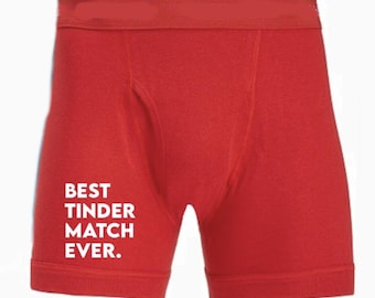 Personalized Red Calvin Klein Boxer Briefs, Best Match Ever