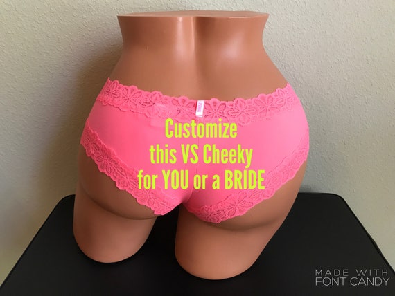 Victoria Secret Custom Hot Coral Panties FAST SHIPPING Bachelorette,  Birthday Girl, Boudoir Shoot, Bride to Be, Bridal Shower Gift -  Canada