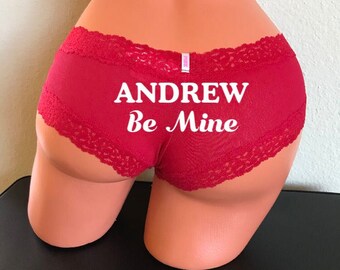 Be Mine Custom panties