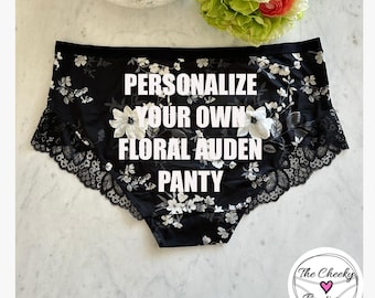Personalized Panties