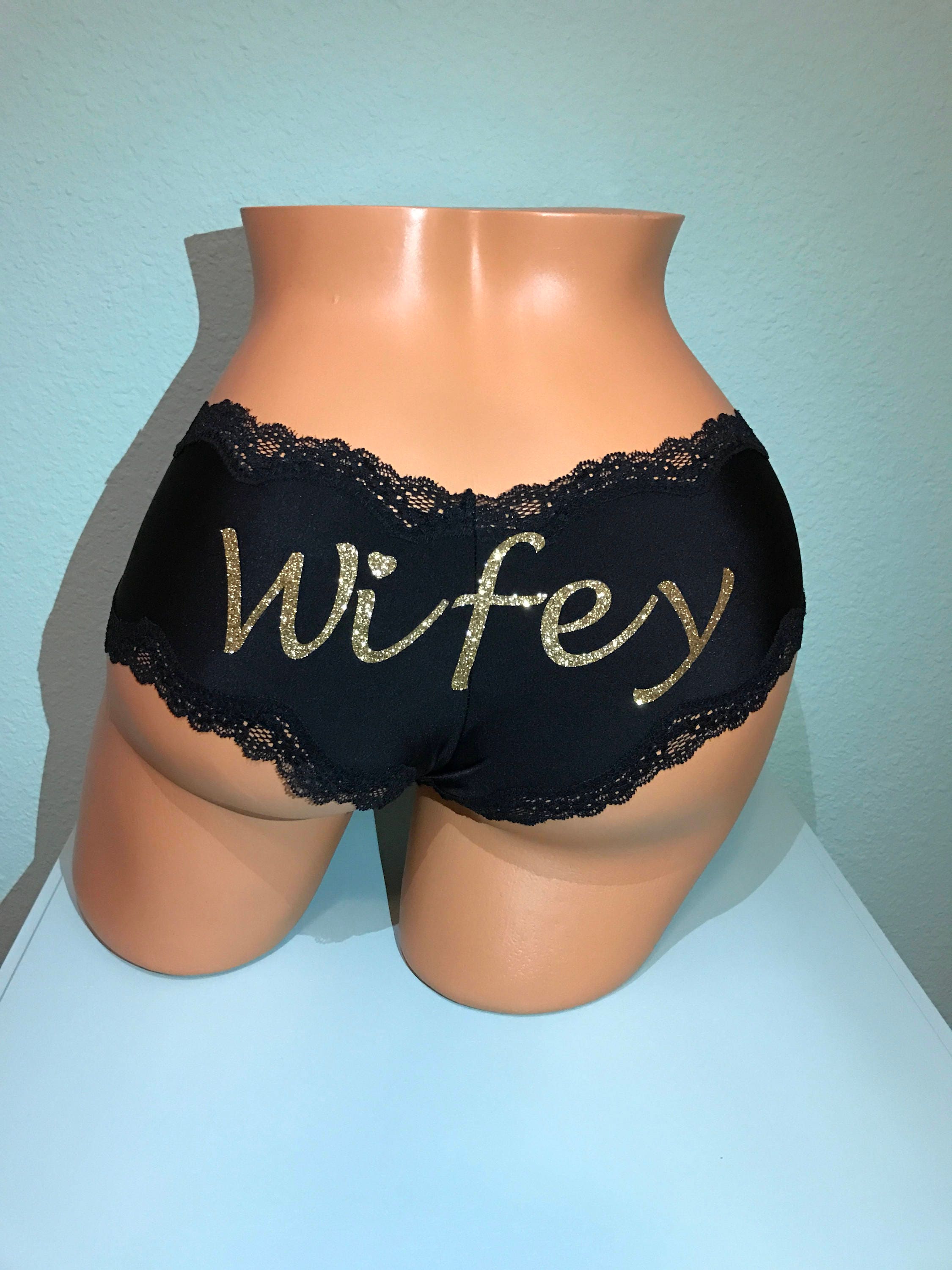 Personalized Panties Personalized Lingerie Bride Panties Bridal Shower T Mrs Panties 