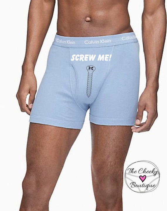 Buy Screw Me Authentic Calvin Klein Boxer Briefs, Gift From Wife