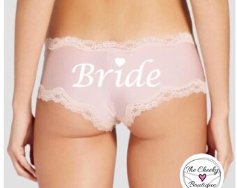 Custom Panties - Bride or personalize with your own words
