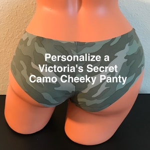 Personalized Camo Cheeky Panty - Victoria&#39;s Secret No-Show