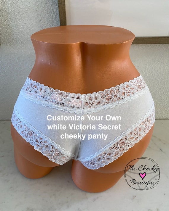 Lace Cheeky Panty - White