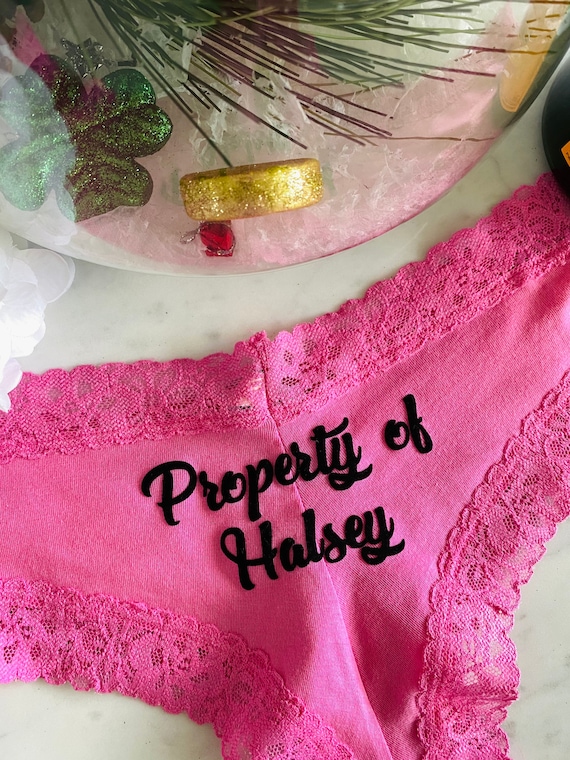 Hot Pink Cheeky Panties, Personalize your own, FAST SHIPPING, Bachelorette  Underwear, Bride Underwear, Birthday Underwear, Anniversary Panty