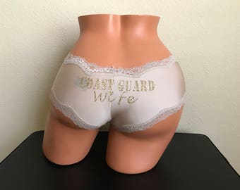 Custom Panties, Coast Guard Wife * FAST SHIPPING *