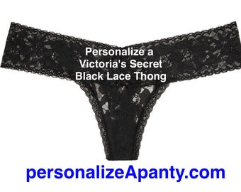 Personalized Thongs