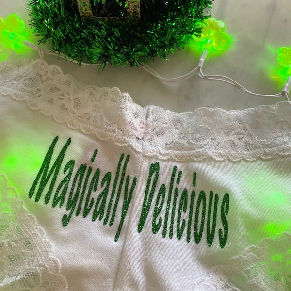 victorias secret st patricks day underwear