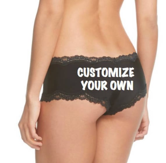 Personalized Panties, Personalized Lingerie, Bride Panties, Bridal Shower Gift, Mrs Panties, Custom Underwear, Honeymoon, Bachelorette