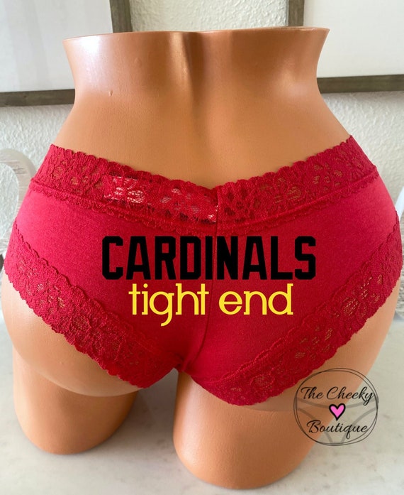 Tight End Red Victoria Secret All Cotton Cheeky Panty FAST