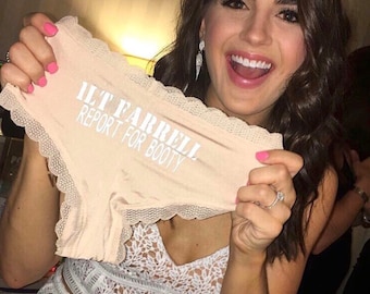 CUSTOMIZE these panties, Bride Gift, Military Wife, Bachelorette Gift Panties, Bridal Shower Gift, Wedding Panties, Personalized Panties
