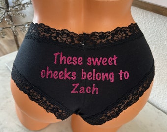 Personalize These sweet cheeks belong to *FAST SHIPPING* Birthday, Bachelorette, Bridal Shower Gift