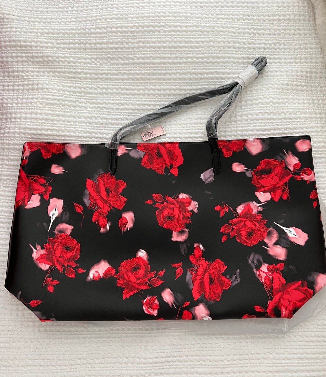 Victorias Secret Rose Print Large Tote Bag FAST SHIPPING -  UK